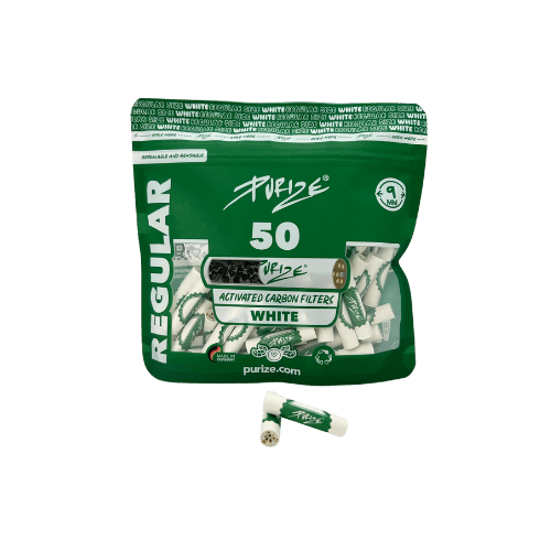 50 PURIZE 9mm Size Aktivkohlefilter