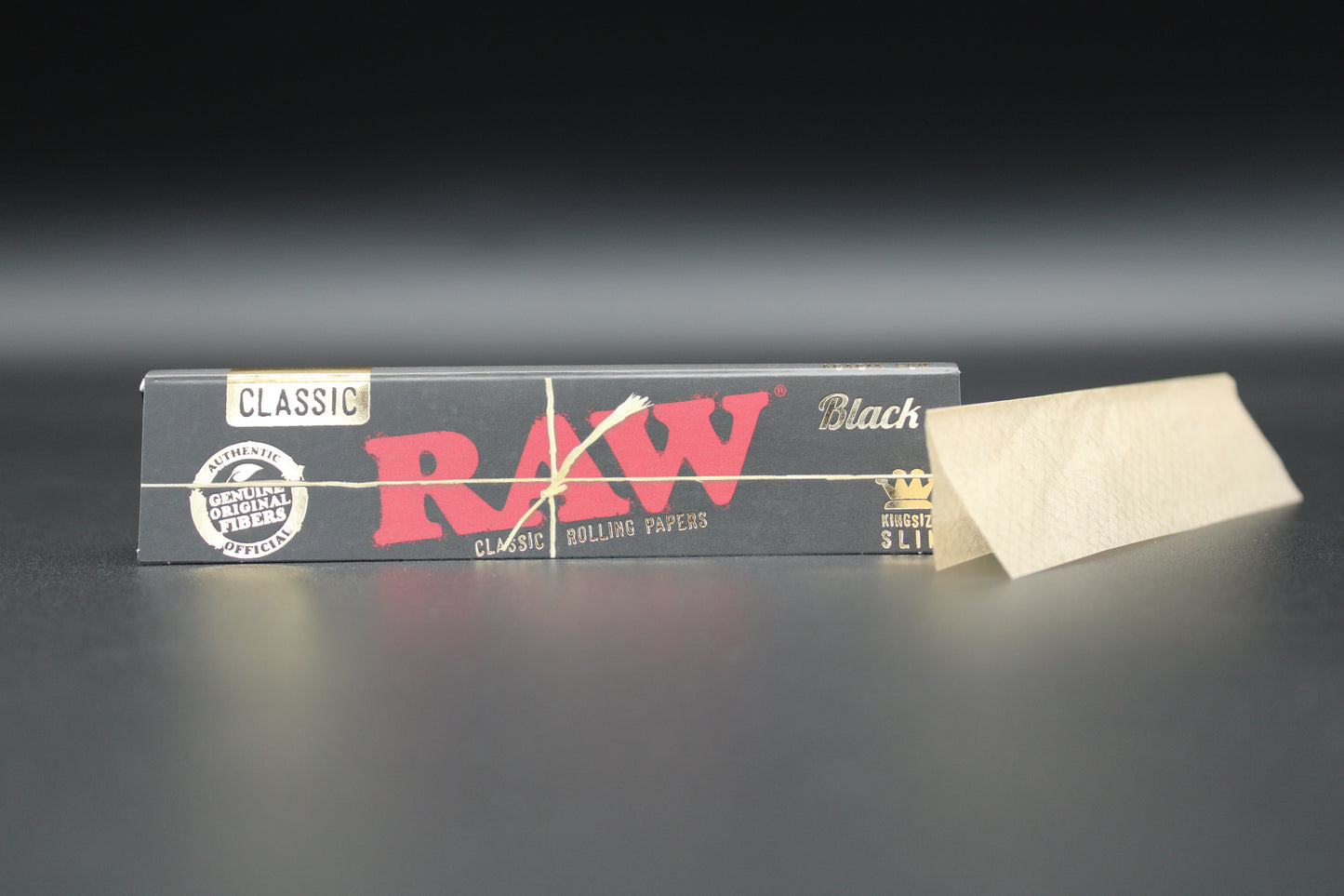 RAW Black Papers King Size Slim-Display