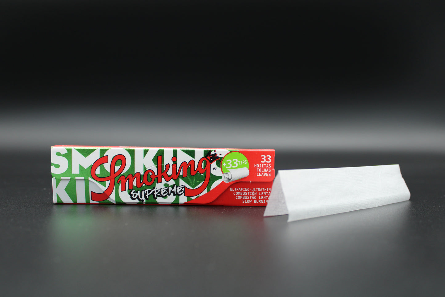 Smoking Supreme King Size Slim Papers + Tips