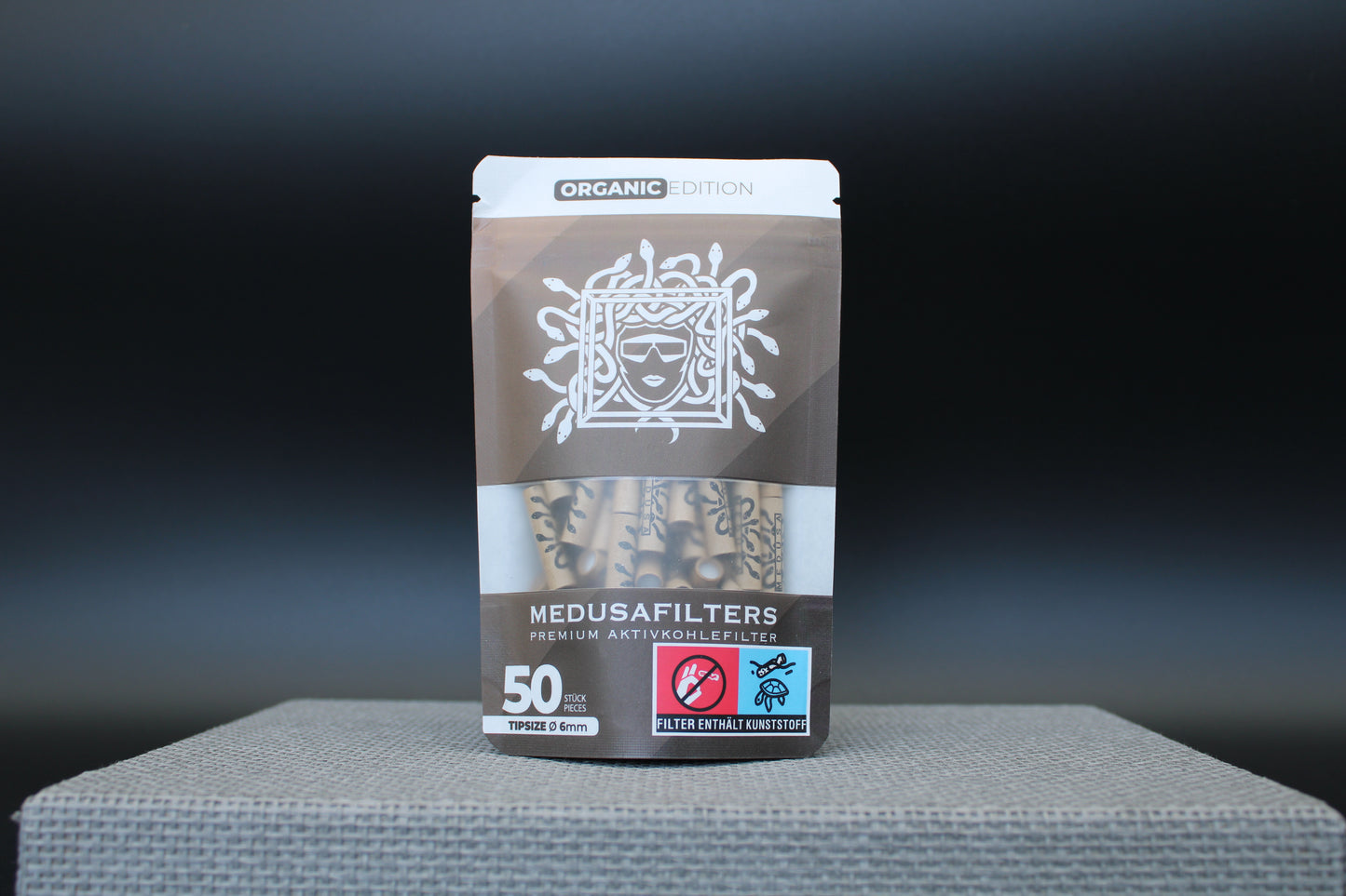 Medusa organic Filters „Premium Aktivkohlefilter" 6mm à 50