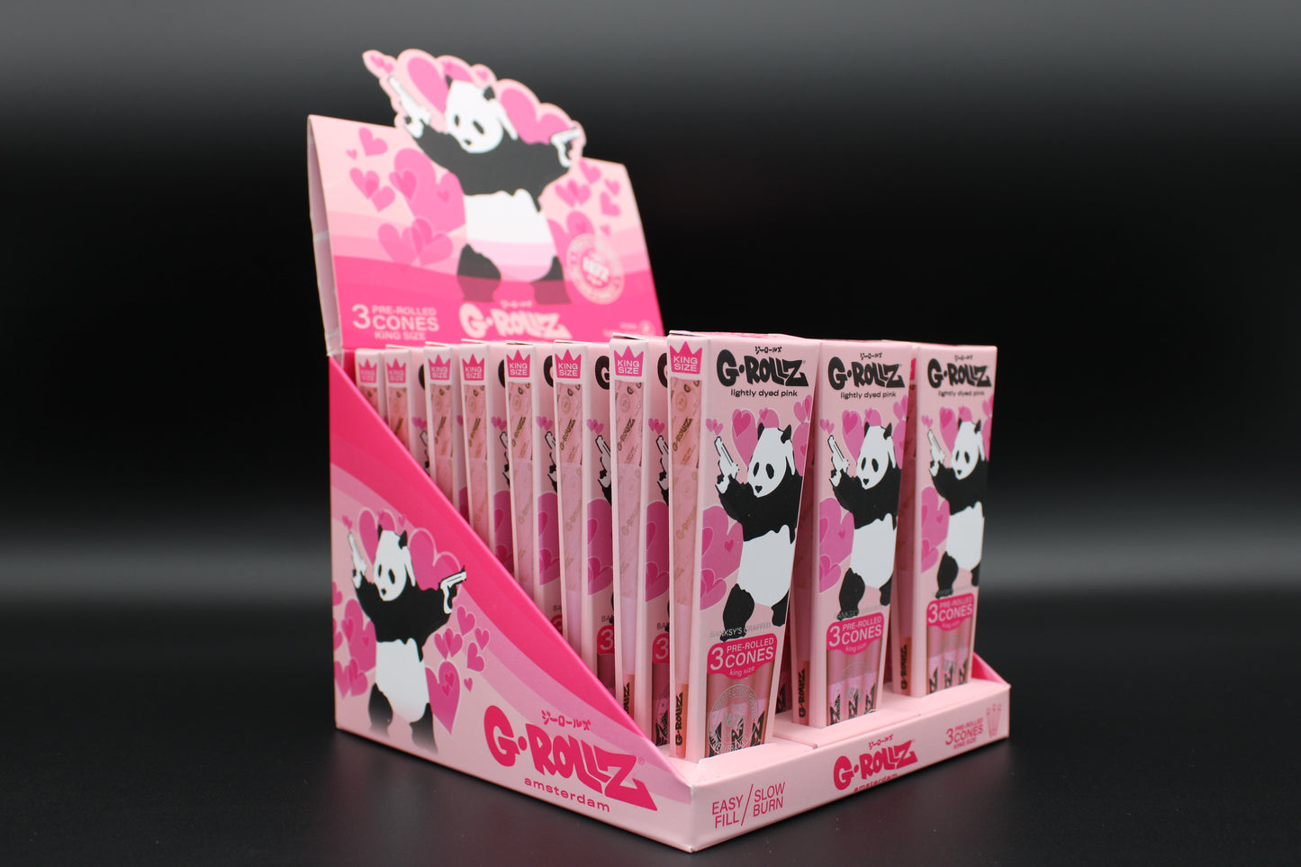 G-Rollz - Panda Gunnin Cones 24er-Display