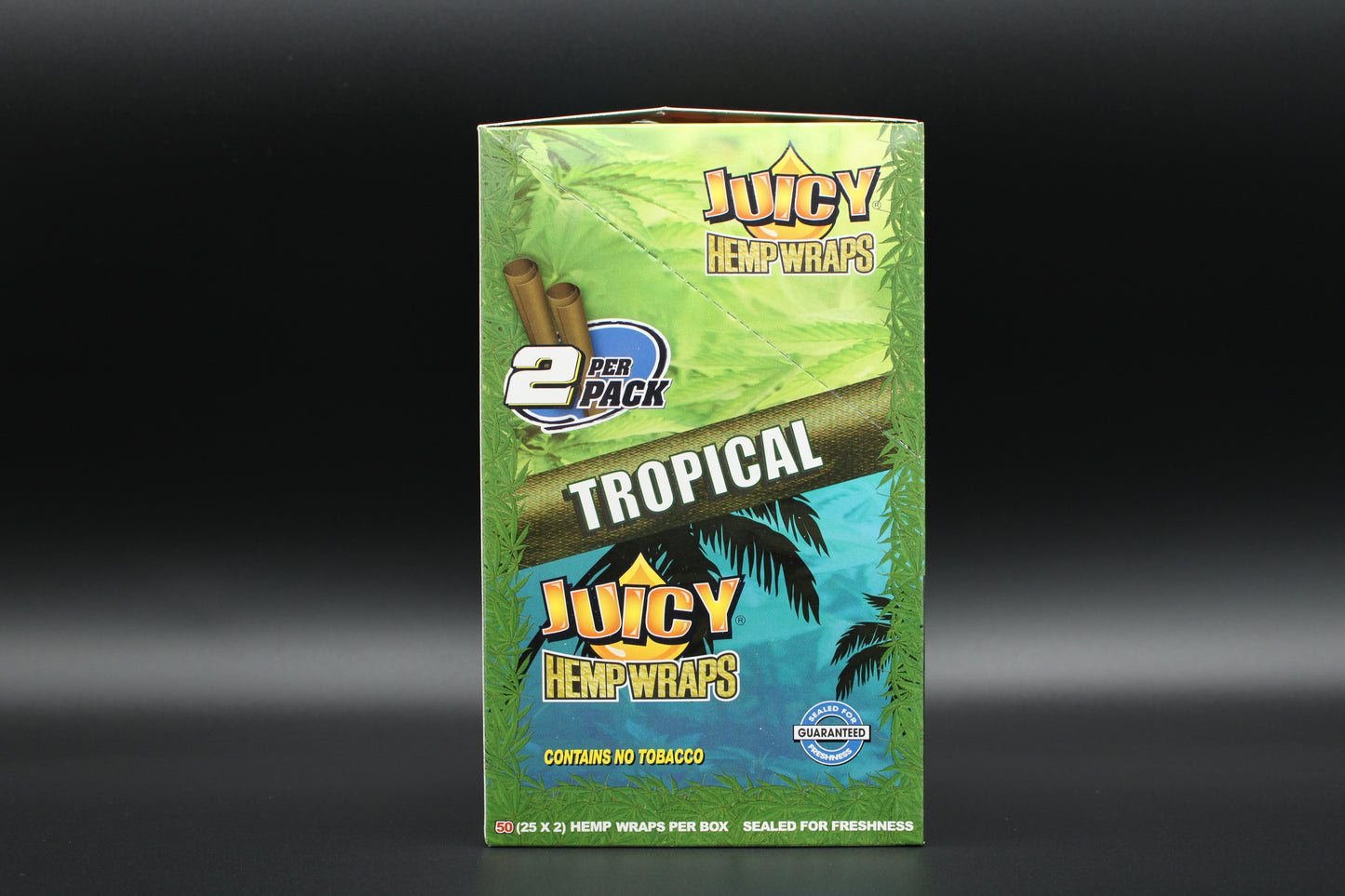 Juicy Jays Hemp Wraps Tropical Display