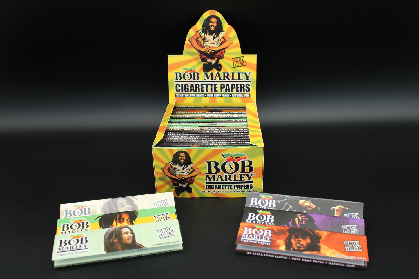Bob Marley King Size Papers Display