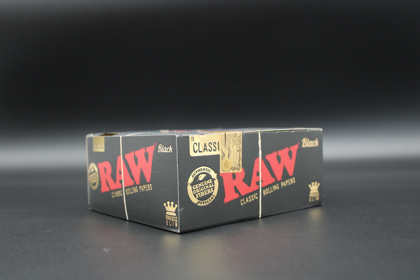 RAW Black Papers King Size Slim-Display