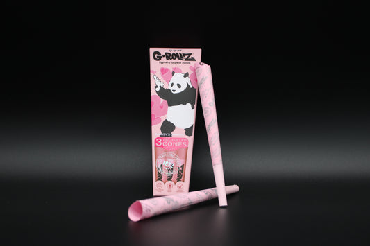 Présentoir G-Rollz - Panda Gunnin - 1 x pack de 3 