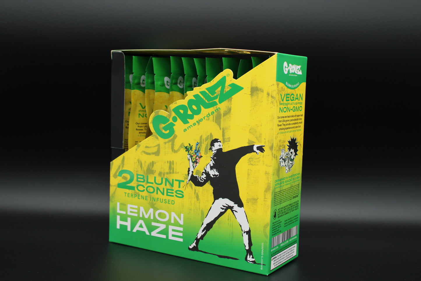 G-Rollz Banksy‘s Graffiti - Lemon Haze 12er Display