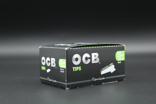 OCB Premium Tips - Display 25 Hefte á 50 Filter Tips