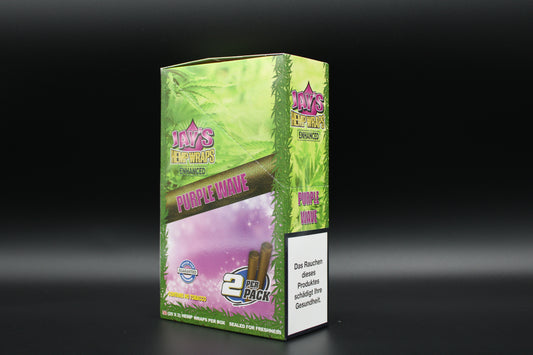 Juicy Jays Hemp Wraps Purple Wave Display