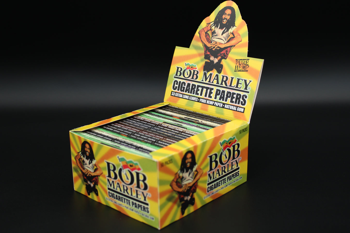 Bob Marley King Size Papers Display