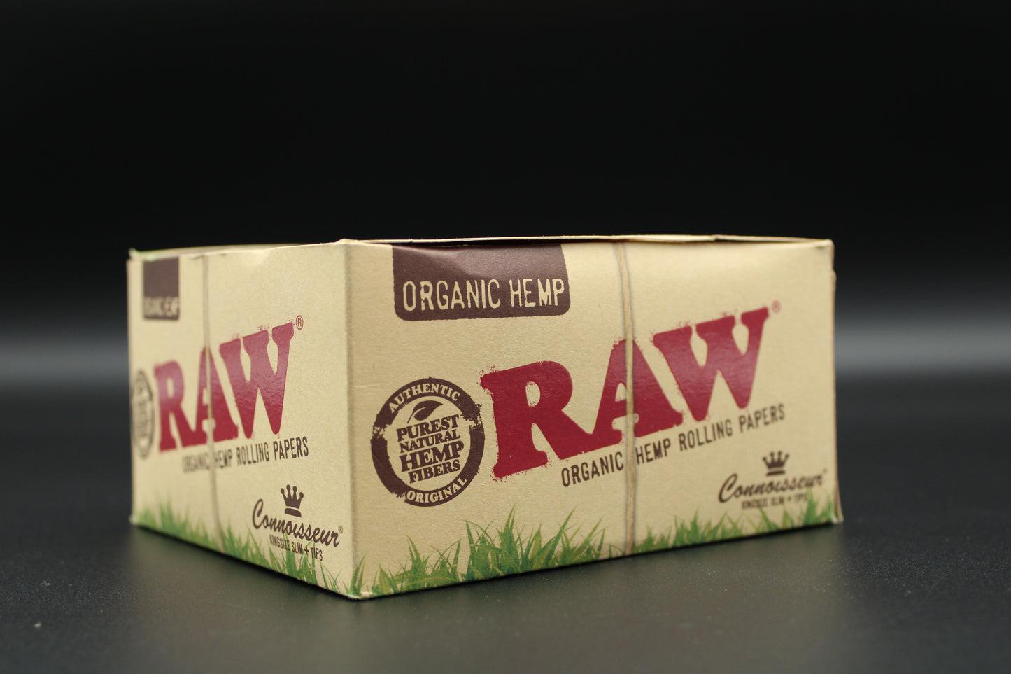 Raw Organic Papers King Size Slim+Tips -Display